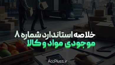 خلاصه استاندارد حسابداری شماره ۸: موجودی مواد و کالا