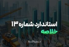 استاندارد حسابداری شماره ۱۳: حسابداری مخارج تأمین مالی