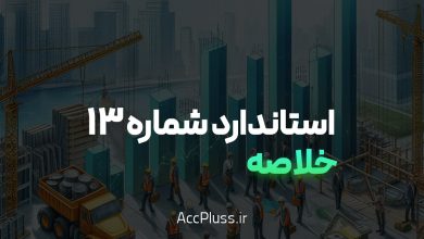 استاندارد حسابداری شماره ۱۳: حسابداری مخارج تأمین مالی